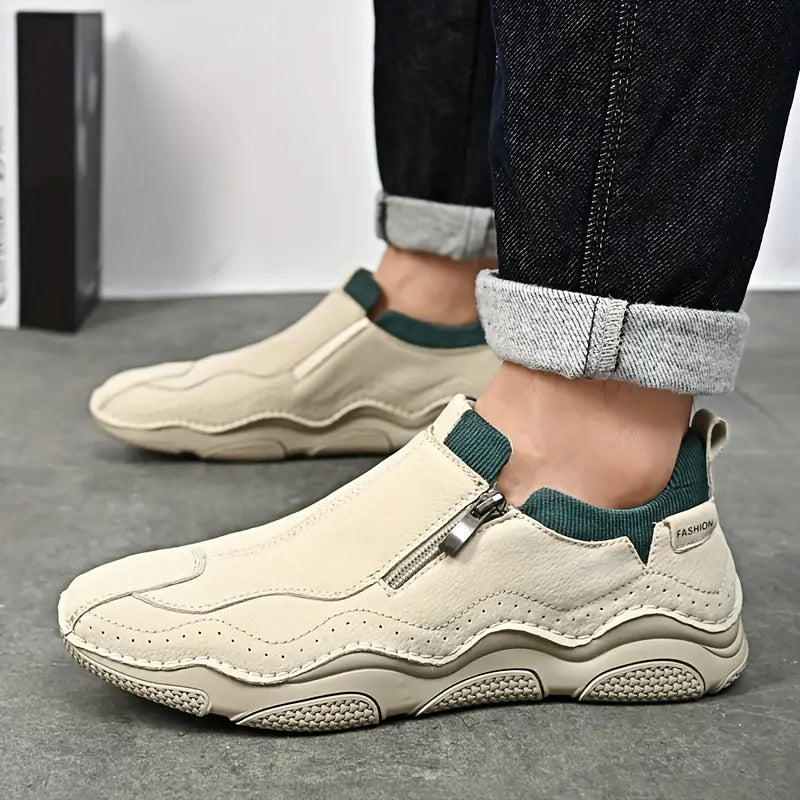 🔥On This Week Sale 50% OFF🔥Men's Casual Sneakers - Breathable Synthetic Upper, Non-Slip Rubber Sole, Comfortable Fabric Lining for Walking & Driving