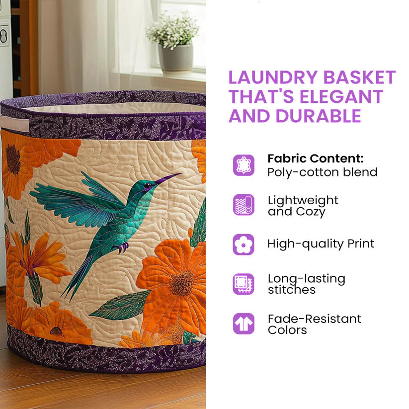Book Haven Quilted Laundry Basket GFTOTP11130