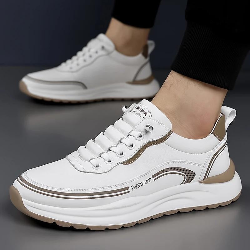 ⏰Last Day! 50% OFF 🔥Men's Comfortable Lightweight Leather Slip-On Orthopaedic Shoes