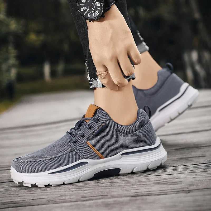 🔥LAST DAY 60% OFF🔥Men's Arch Support Slip-On Loafers, EVA Boat Shoes,Orthopedic Walking Shoes