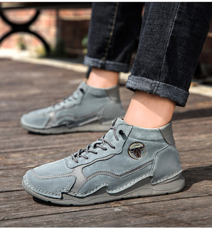 Last day 70% off 🔥⏱️Men's genuine non-slip calfskin hiking shoes