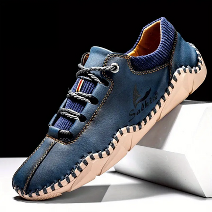 🔥On This Week Sale 70% OFF🔥Men's   Leather Orthopedic Shoes - Improve Posture and Get Rid of Painless Walking & Driving