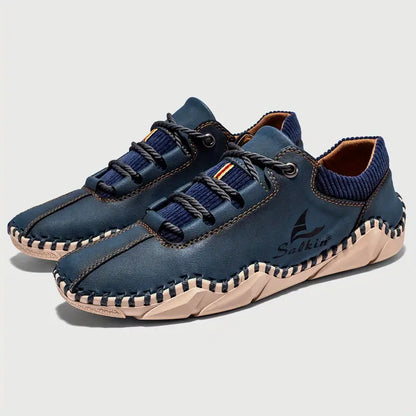 🔥On This Week Sale 70% OFF🔥Men's   Leather Orthopedic Shoes - Improve Posture and Get Rid of Painless Walking & Driving