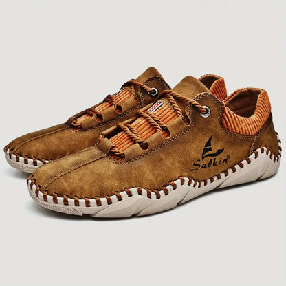 🔥On This Week Sale 70% OFF🔥Men's   Leather Orthopedic Shoes - Improve Posture and Get Rid of Painless Walking & Driving