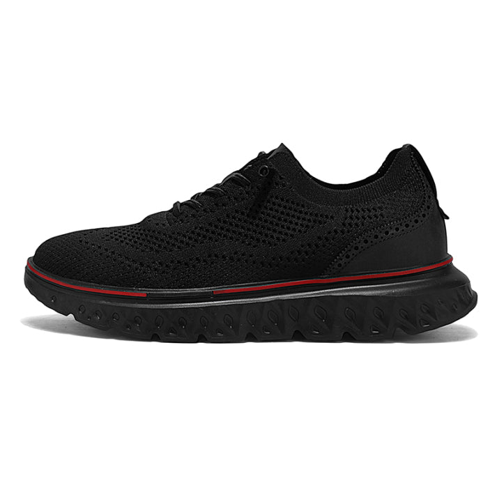 ⏰LAST DAY - 70% OFF🛒Men's Hands Free Slip On Oxford Shoes – Ultra Comfortable knitted fabric shoes, Lightweight Casual Walking Sneakers