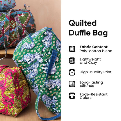 Campfire Dream Quilted Duffle Bag HFMA260612015