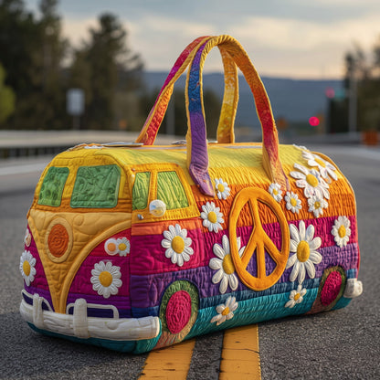Hippie Van Quilted Duffle Bag HFMA260612002