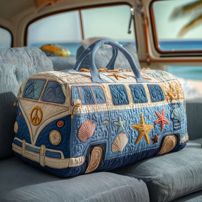 Hippie Van Quilted Duffle Bag HFMA260612005