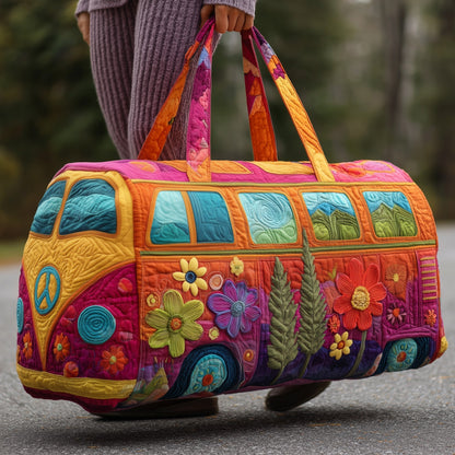 Hippie Van Quilted Duffle Bag HFMA260612008