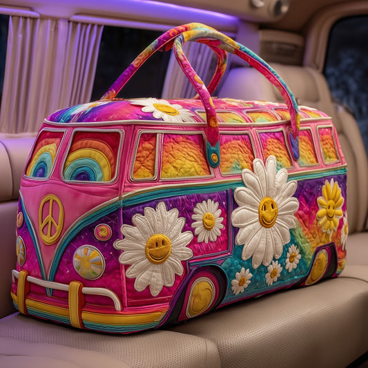Hippie Van Quilted Duffle Bag HFMA260612009