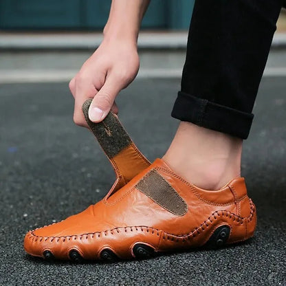 Last day for 50% off 🔥⏱️Christmas Sale⏱️🔥Men's genuine calfskin slip-on loafers