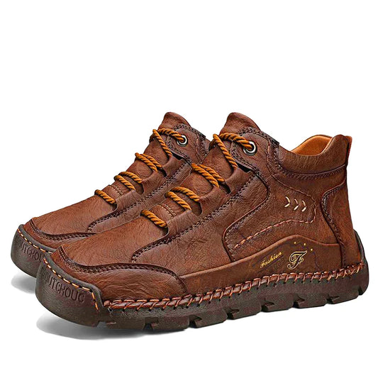 (⏰LAST DAY 70% OFF🔥)Handcrafted Men's Leather Shoes - Relieve Foot Pain