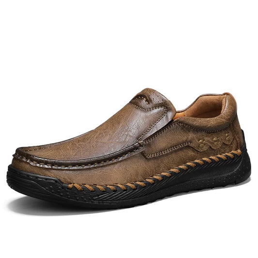 ⏰Last Day! 60% OFF  🔥souatsole®Men’s Cowhide Slip-On Loafers – Handcrafted with Arch Support