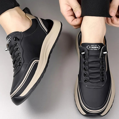 ⏰Last Day! 50% OFF 🔥Men's Comfortable Lightweight Leather Slip-On Orthopaedic Shoes