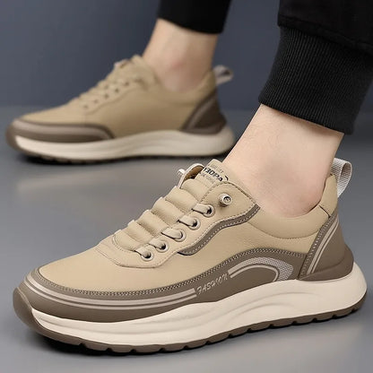 ⏰Last Day! 50% OFF 🔥Men's Comfortable Lightweight Leather Slip-On Orthopaedic Shoes