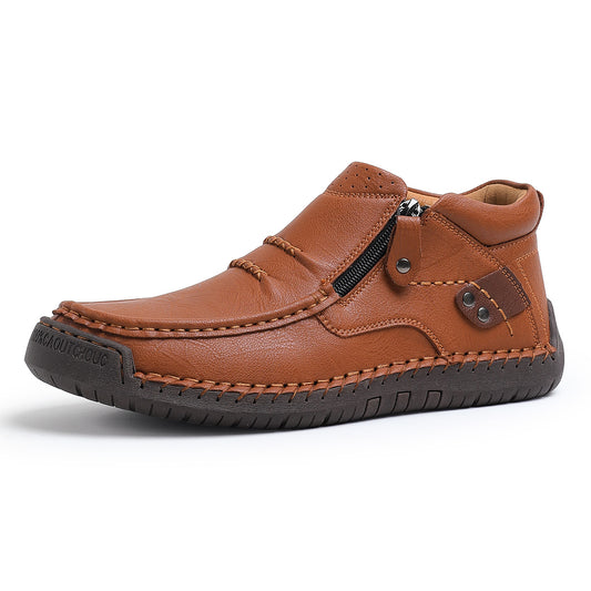 ⏰Limited Time Sale 70% OFF-Men’s   Premium Leather Slip