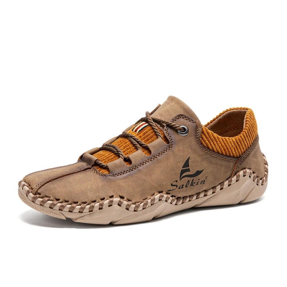 🔥On This Week Sale 70% OFF🔥Men's   Leather Orthopedic Shoes - Improve Posture and Get Rid of Painless Walking & Driving