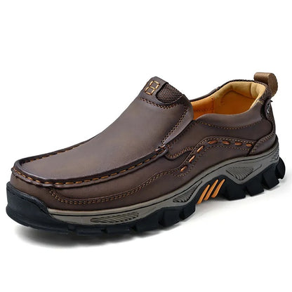 ⏰Promotion 60% OFF - 2025 New Men's Orthopedic Comfortable Casual Genuine Leather Slip On Loafers
