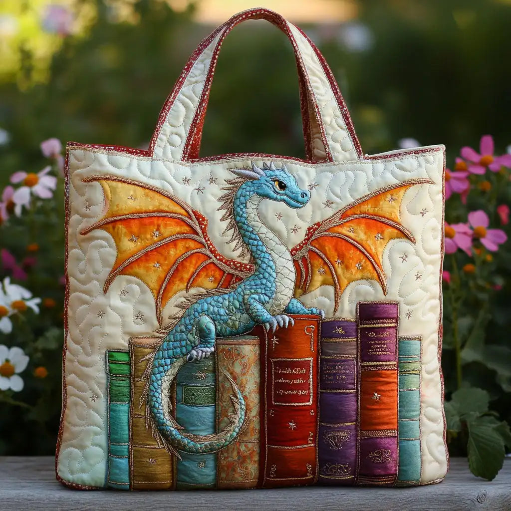 Artistic Vintage Fashion Illustrated Embroidered Shoulder Tote Bag