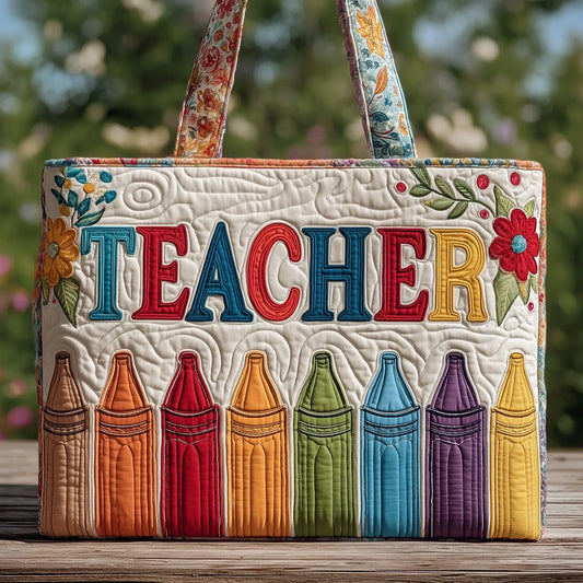 Teacher Quilted Tote Bag GFTOTP9080