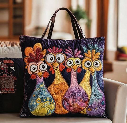 Funny Five XR3009014CL Quilted Tote Bag