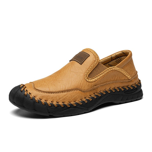 ⏰Last Day! 60% OFF 🔥souatsole®Men's   Genuine Leather Orthopedic Outdoor Loafers
