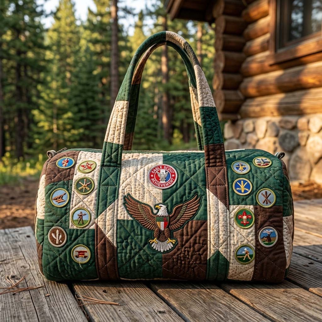 Eagle Crest Quilted Duffle Bag GFTOHD14642