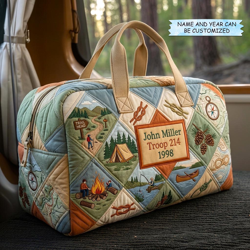 Wilderness Crew Quilted Duffle Bag GFTOMA10739