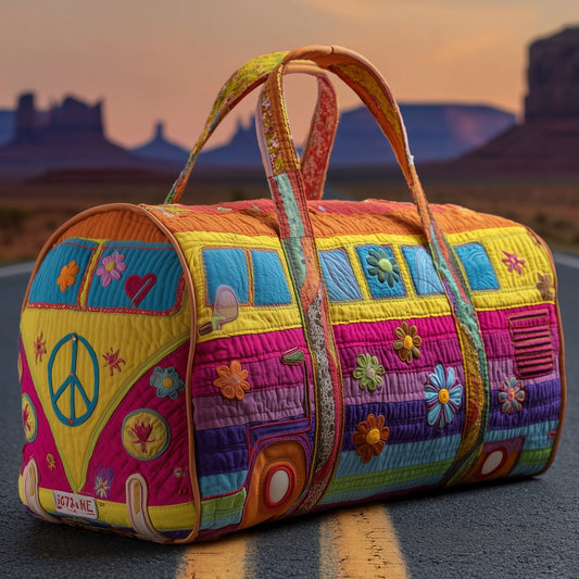 Hippie Van Quilted Duffle Bag GFTOMA3273