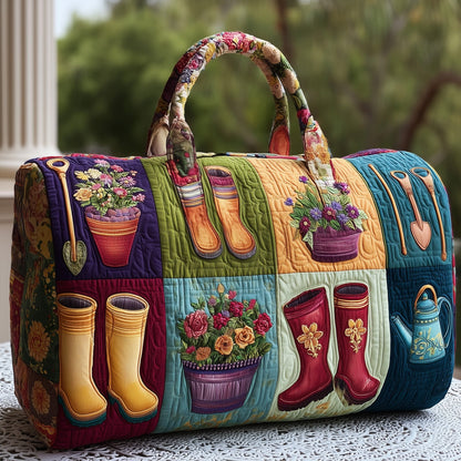 Floral Garden Quilted Duffle Bag GFTOMA3588