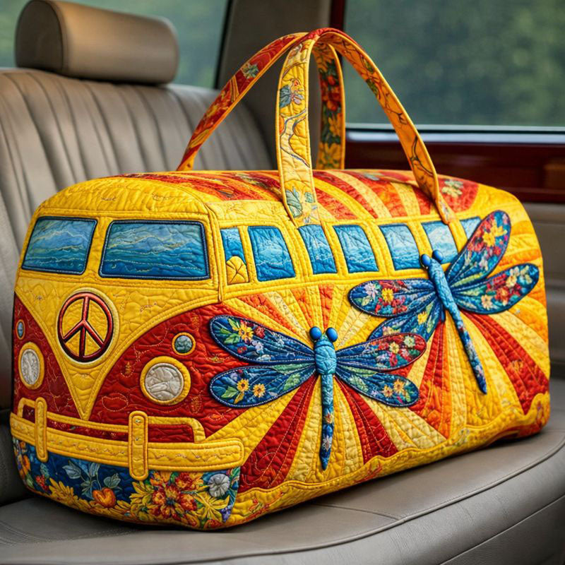 Dragonfly Van Quilted Duffle Bag GFTONT6569