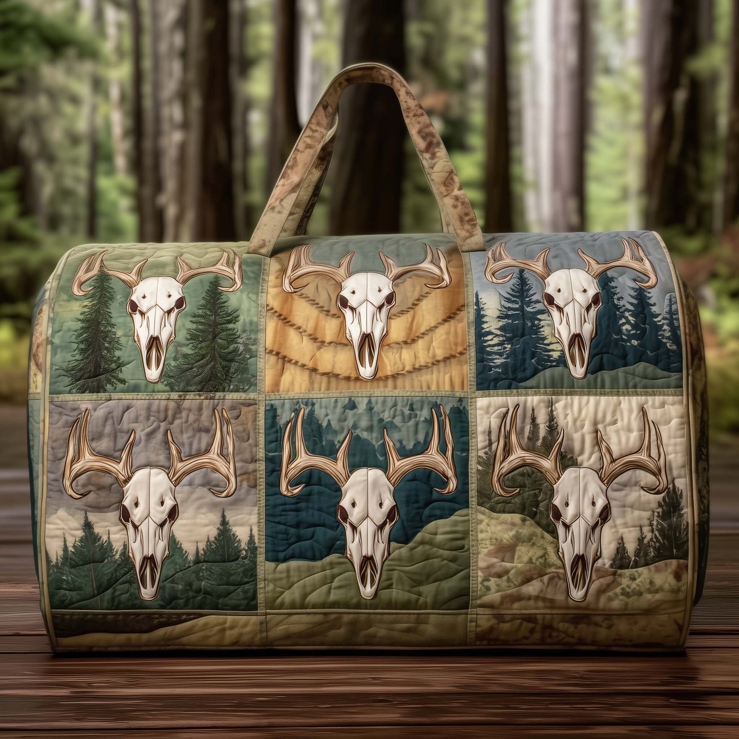 Hinterland Stag Quilted Duffle Bag GFTOTG2537