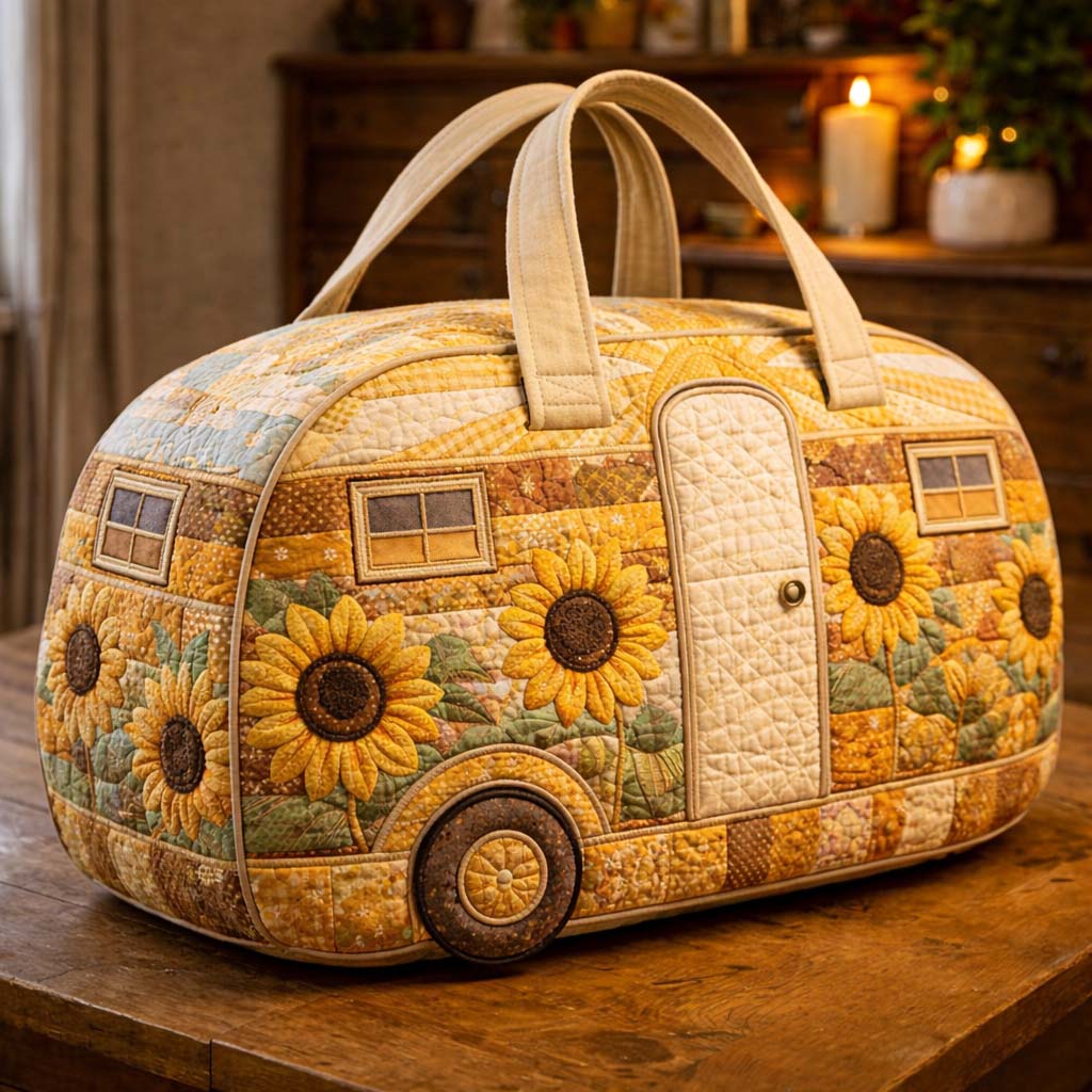Blooming Trip Quilted Duffle Bag GFTOTG3564