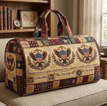 Heritage Patch Quilted Duffle Bag GFTOTG3881