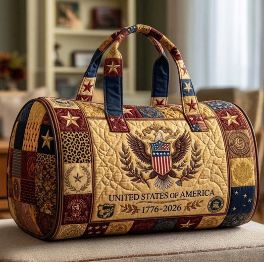 Heritage Patch Quilted Duffle Bag GFTOTG3885