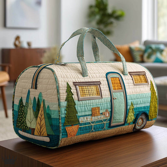 Camper Retreat Quilted Duffle Bag GFTOTP16352
