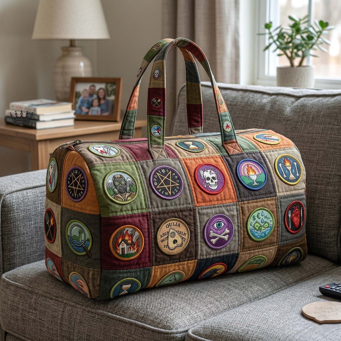 Merit Emblems Quilted Duffle Bag GFTOTP18190