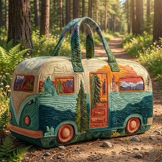 Cozy Camper Quilted Duffle Bag GFTOYC3255