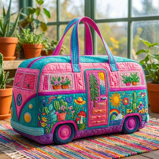Cozy Camper Quilted Duffle Bag GFTOYC3256