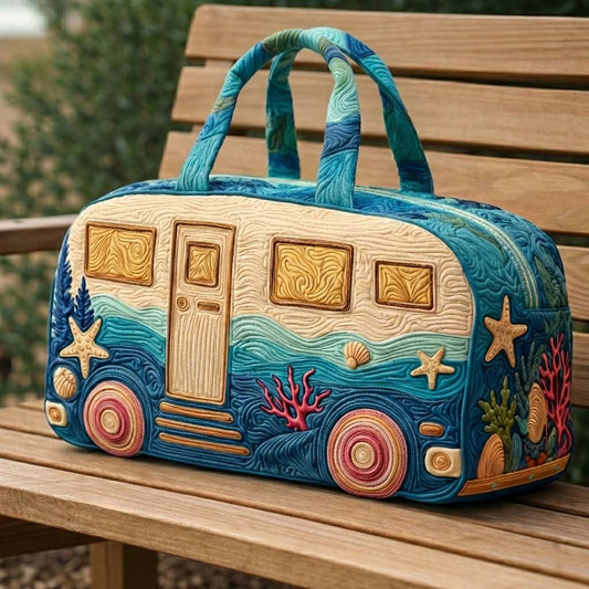 Cozy Camper Quilted Duffle Bag GFTOYC3257