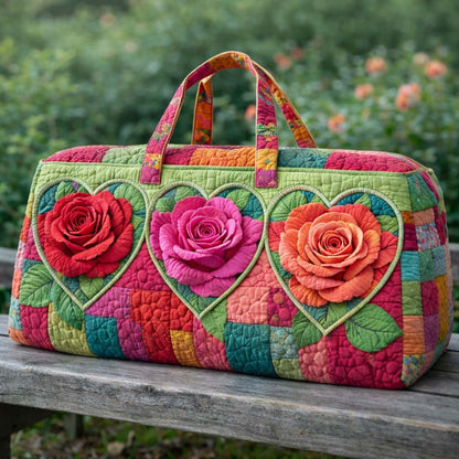 Floral Grace Quilted Duffle Bag GFTOYC3335
