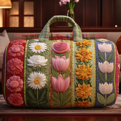 Floral Grace Quilted Duffle Bag GFTOYC3338