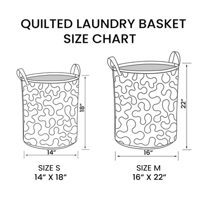 Wildflower State Magic Quilted Laundry Basket NCU0NNT1311