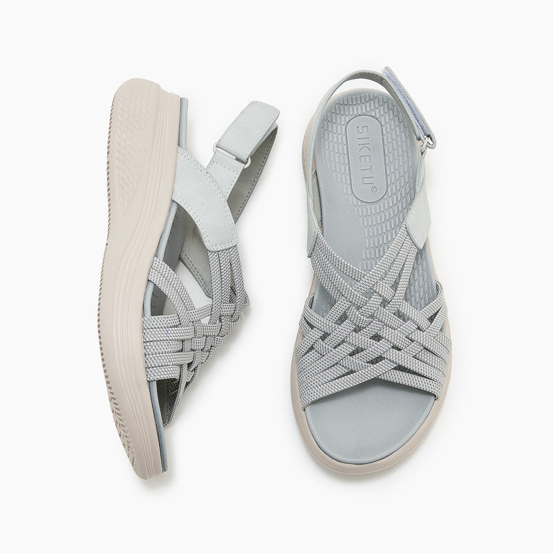 🔥LAST DAY 70% OFF🔥2025 New Women's Wedge Orthopedic Sandals | Fit For Your Feet