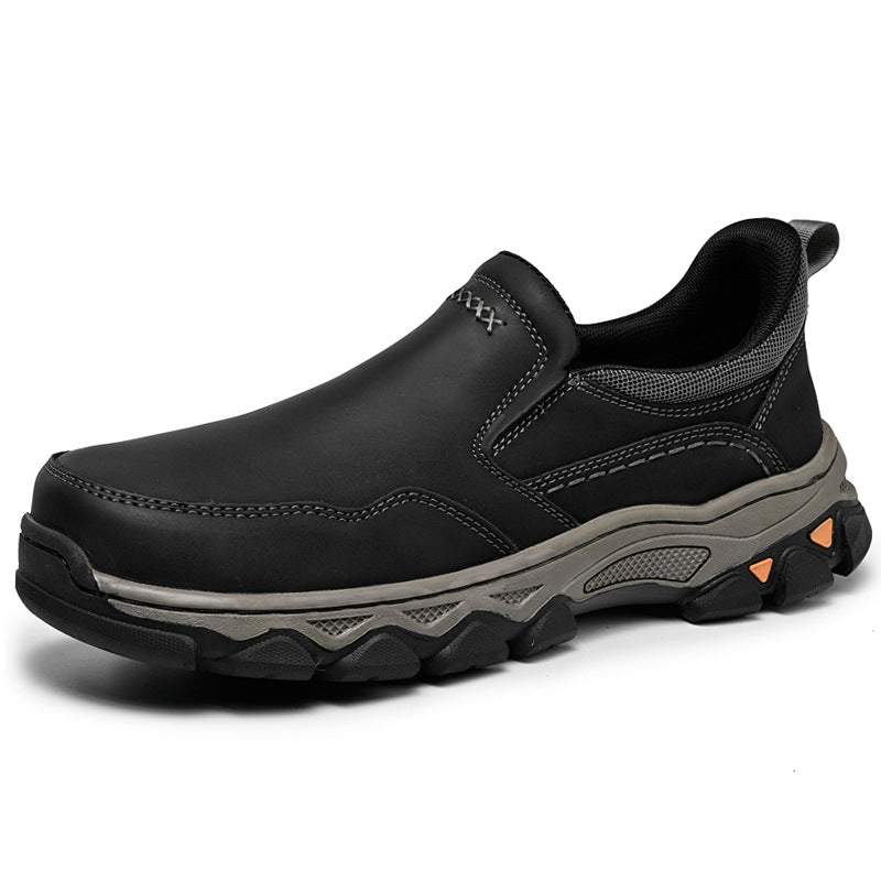⏰Promotion 60% OFF - Men's Orthopedic Hands-Free Genuine Calfskin Leather Slip On Loafers