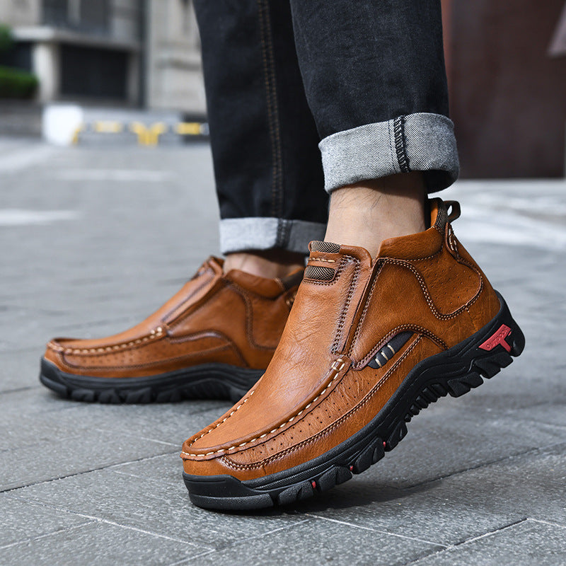 ⏰ 50% off - 2025 Newest Men's Orthopedic Leather Loafers