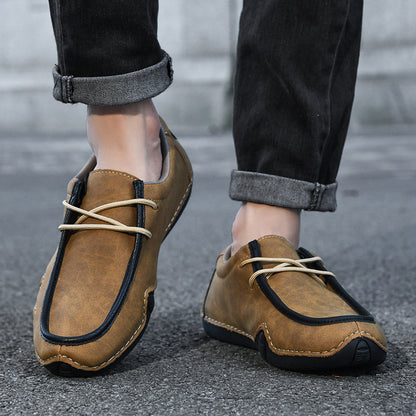 Men's Daily Lightweight Comfortable And Durable Slip-On Arch Support Orthopedic Loafers