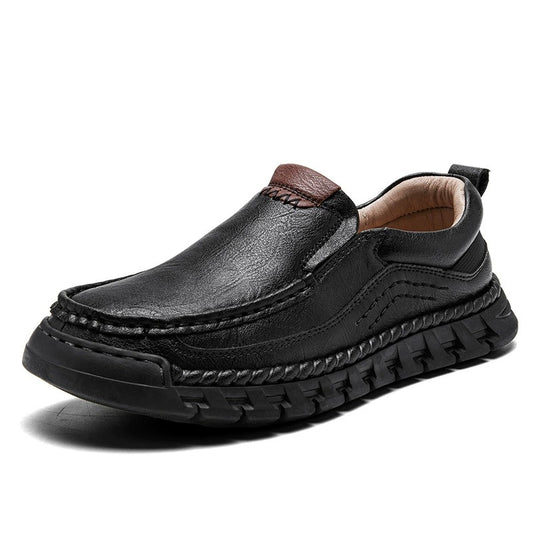 ⏰Promotion 60% OFF - Men's Orthopedic Comfortable Genuine Leather Slip On Walking Shoes