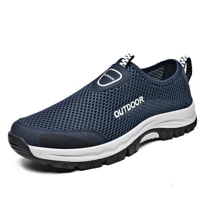 🔥Last Day Promotion 70% OFF🔥Men's mesh lightweight and breathable travel shoes, non-slip shoes
