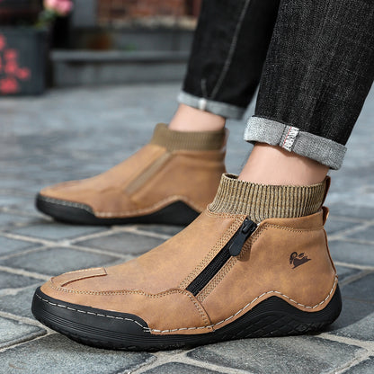 🔥On This Week Sale 70% OFF🔥Men's Casual Sneakers - Breathable Synthetic Upper, Non-Slip Rubber Sole, Comfortable Fabric Lining for Walking & Driving